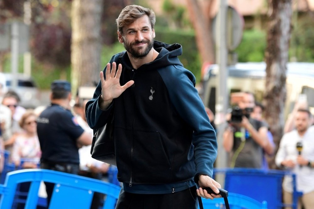 Fernando Llorente will not be staying on at Tottenham Hotspur. AFP