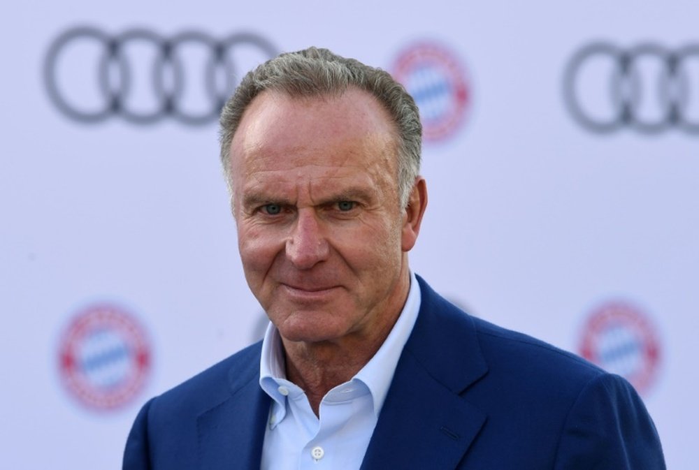 Rummenigge has admitted that Bayern aren't the favourites. AFP