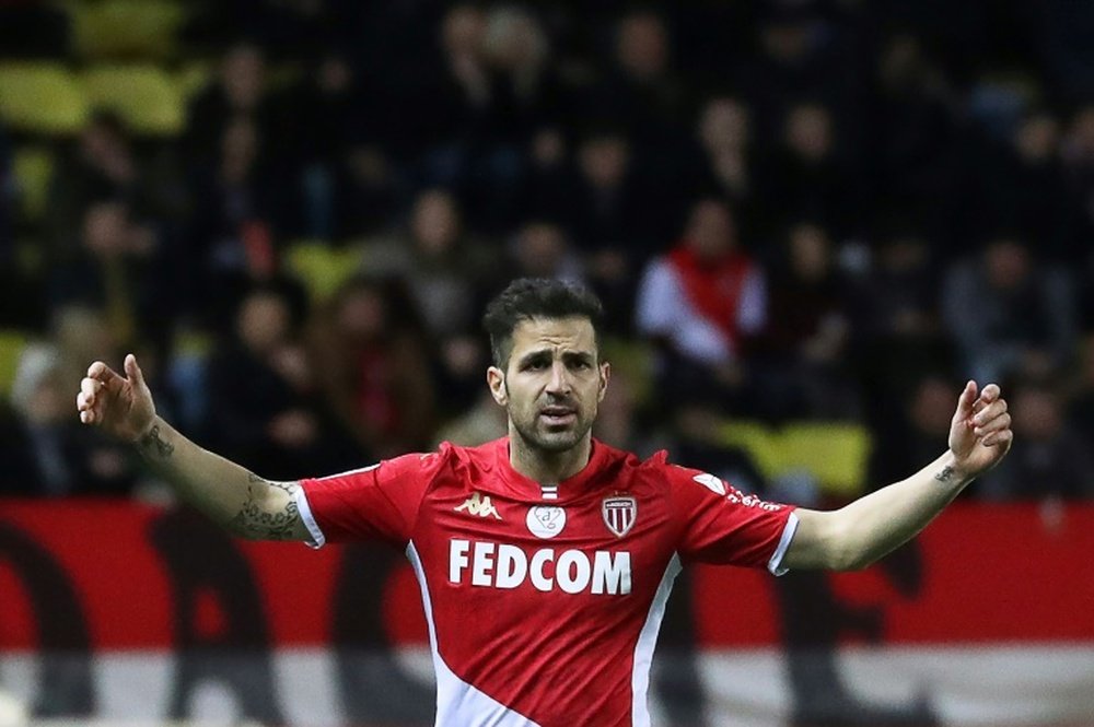 Fabregas will sign for Como until 2024. AFP