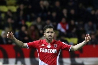 Fabregas will sign for Como until 2024. AFP
