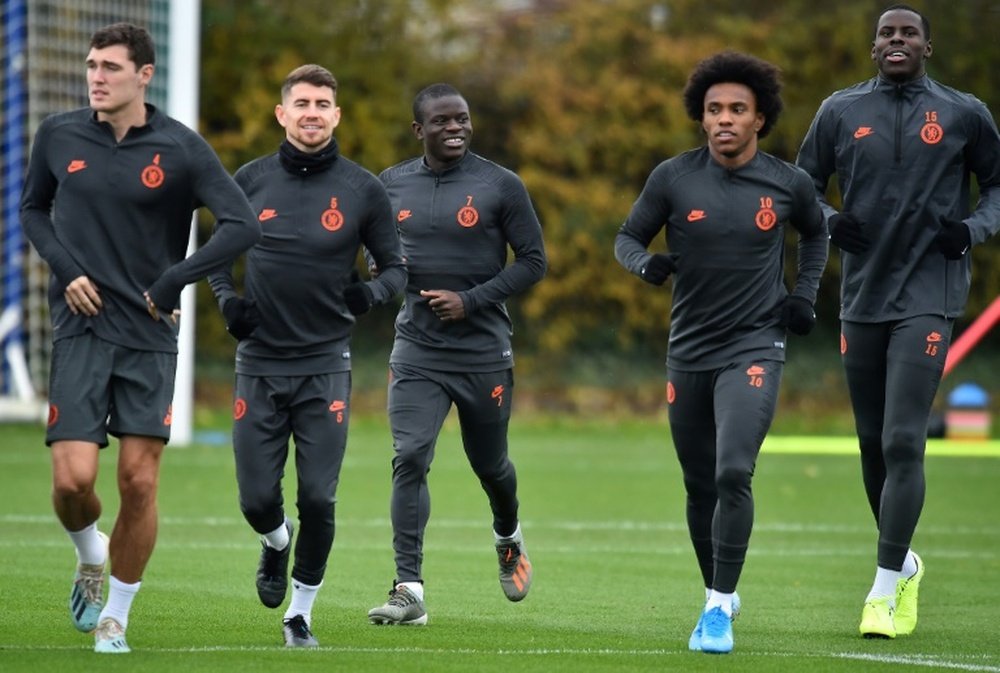 Kanté de retour à l'entraînement avant la reprise de la Premier League. GOAL