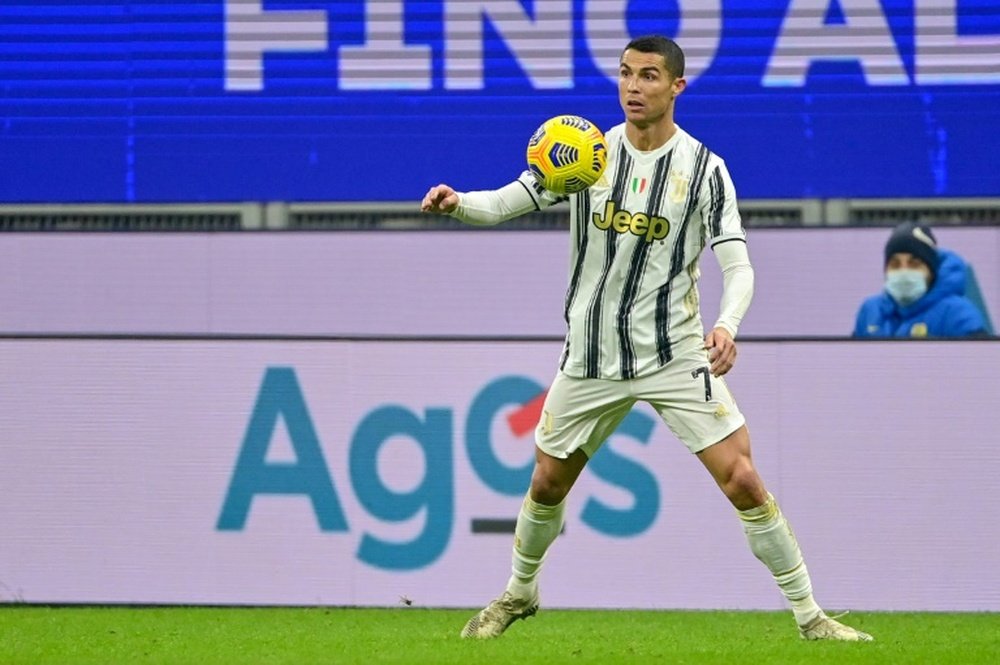 Ronaldo porta in vantaggio la Juve. AFP