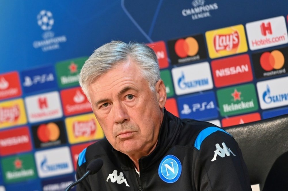 Ancelotti's first words after being sacked. AFP