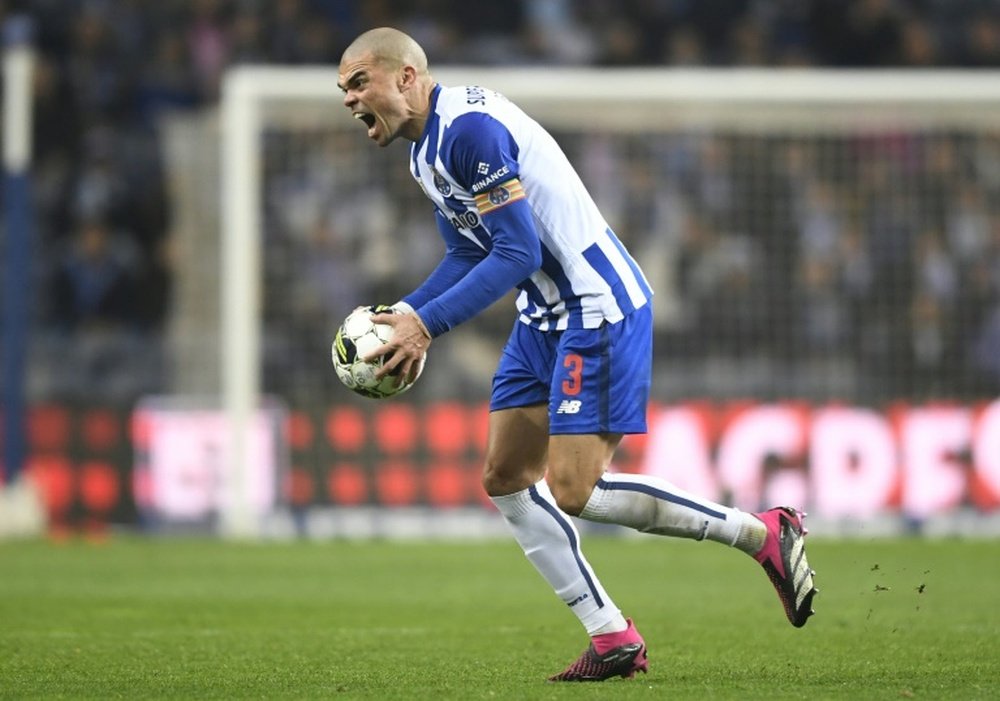 Pepe is excelling in his second spell at Porto. AFP