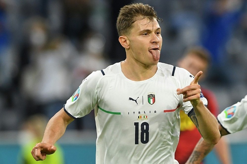 Barella could be on his way to the Premier League. AFP