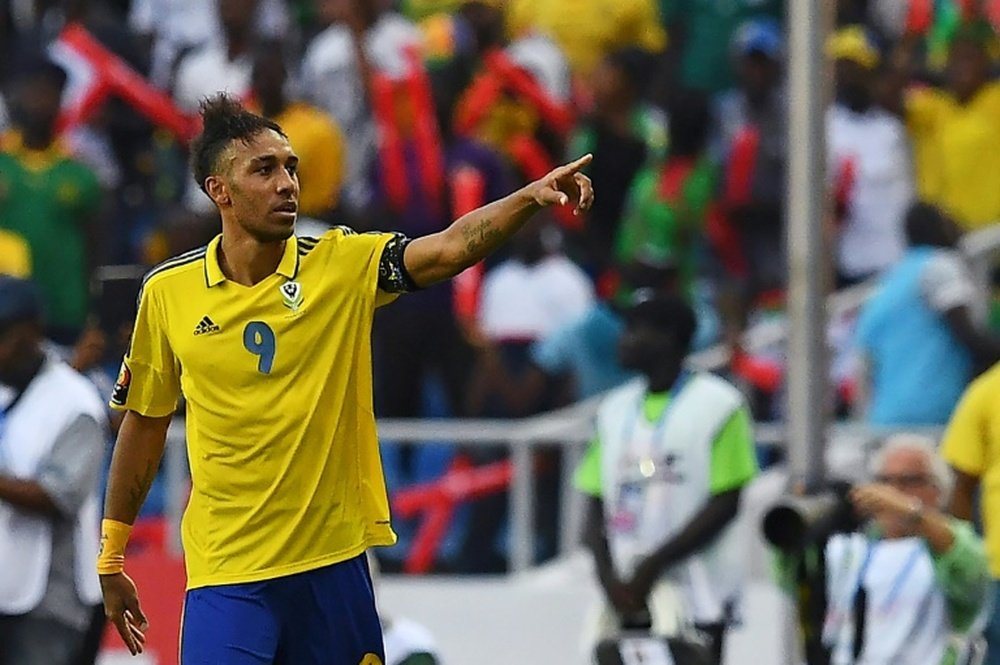 A Seleção do Gabão falhou o acesso ao Mundial'2018. AFP
