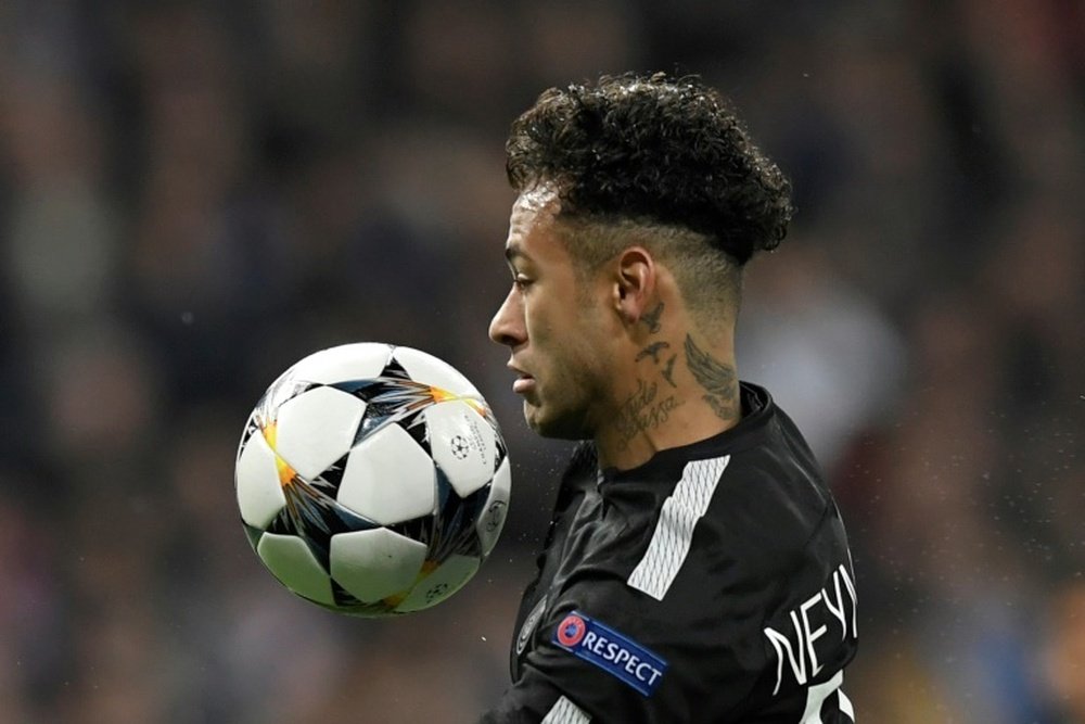 Neymar segue sendo apontado ao Real Madrid. AFP