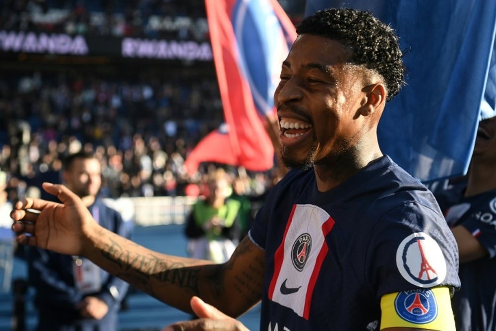 Mbappé vice-capitaine du PSG à sa place ? Kimpembe réagit. AFP