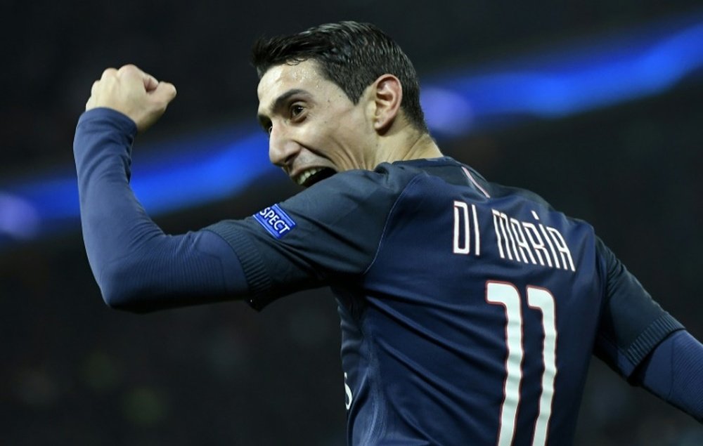Di Maria could reach an agreement with Barca. AFP