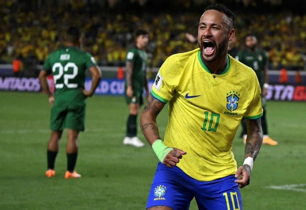 Neymar dépasse Pelé comme meilleur buteur de l'équipe du Brésil. AFP