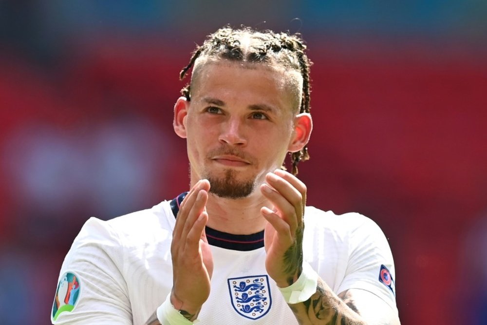 United target Kalvin Phillips for their midfield. AFP