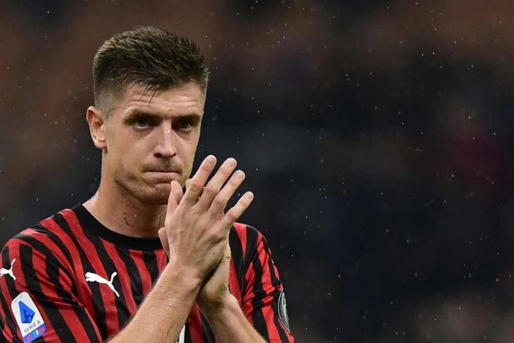 Piatek soon to complete a medical with Spurs. AFP