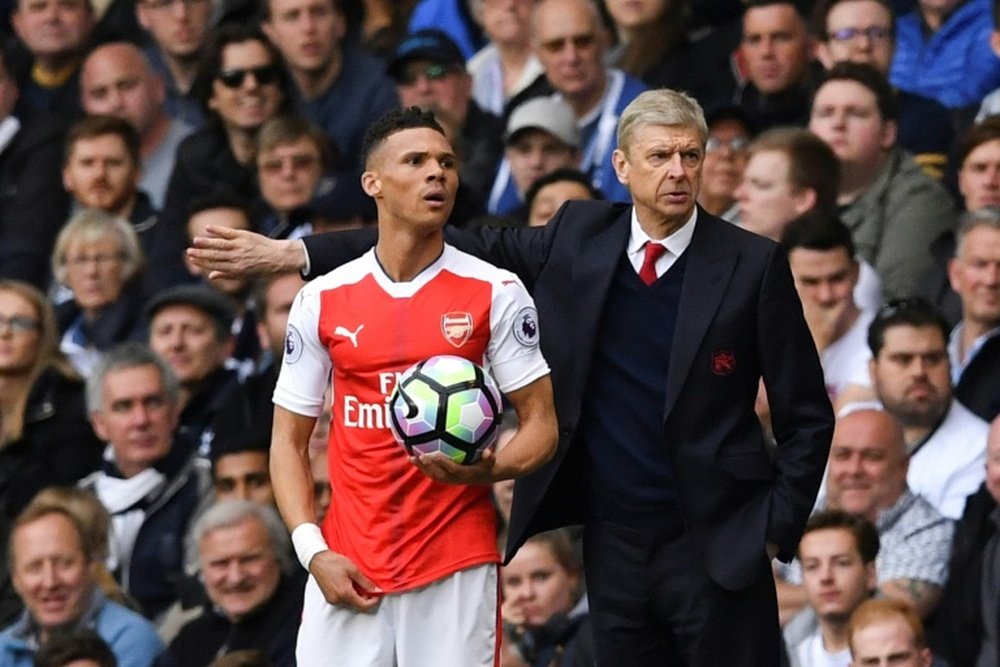 Gibbs moved to West Brom in the summer, after making 230 Arsenal appearances. AFP