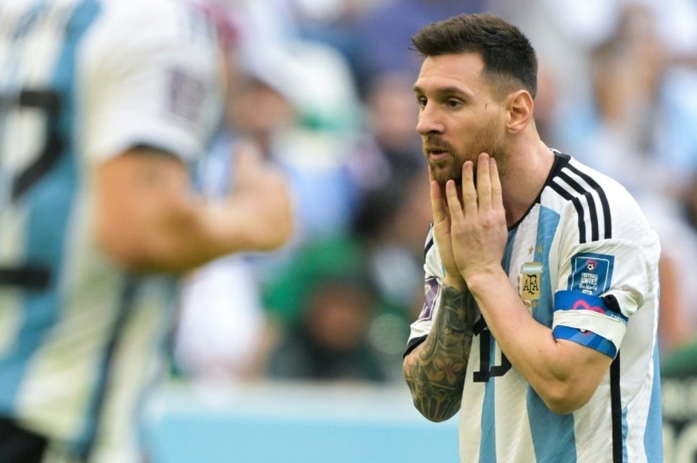 Messi forfait pour les matches amicaux avec l’Argentine. AFP