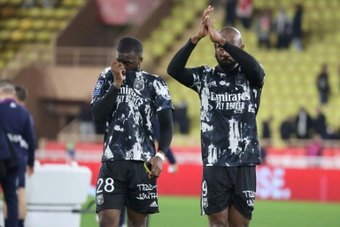 Ndombélé volvió al Lyon. AFP