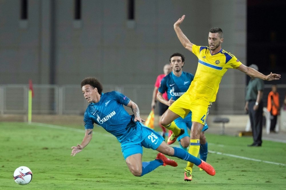 Sin goles en uno de los encuentros de la jornada en Israel. AFP