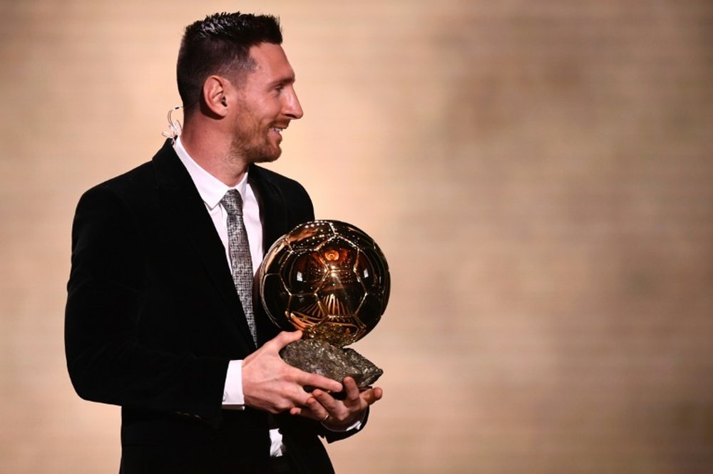 Messi n'a gagné qu'avec sept point de plus seulement ! AFP