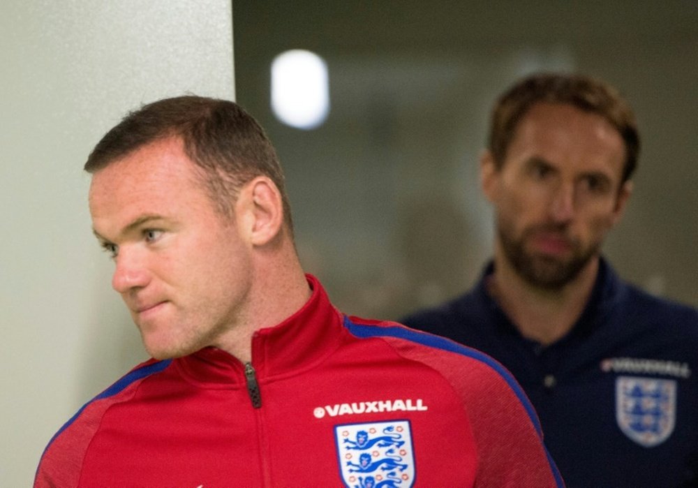 Rooney gave the youngster a chance. AFP