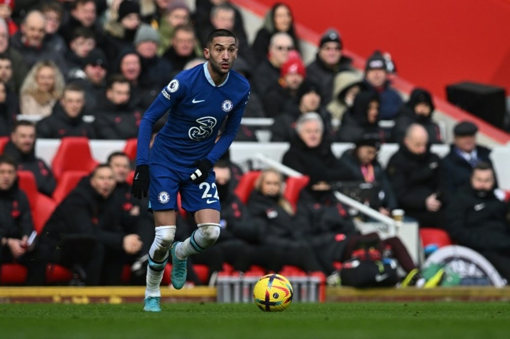 La LFP culpó al Chelsea y el PSG se quedó sin Ziyech. AFP