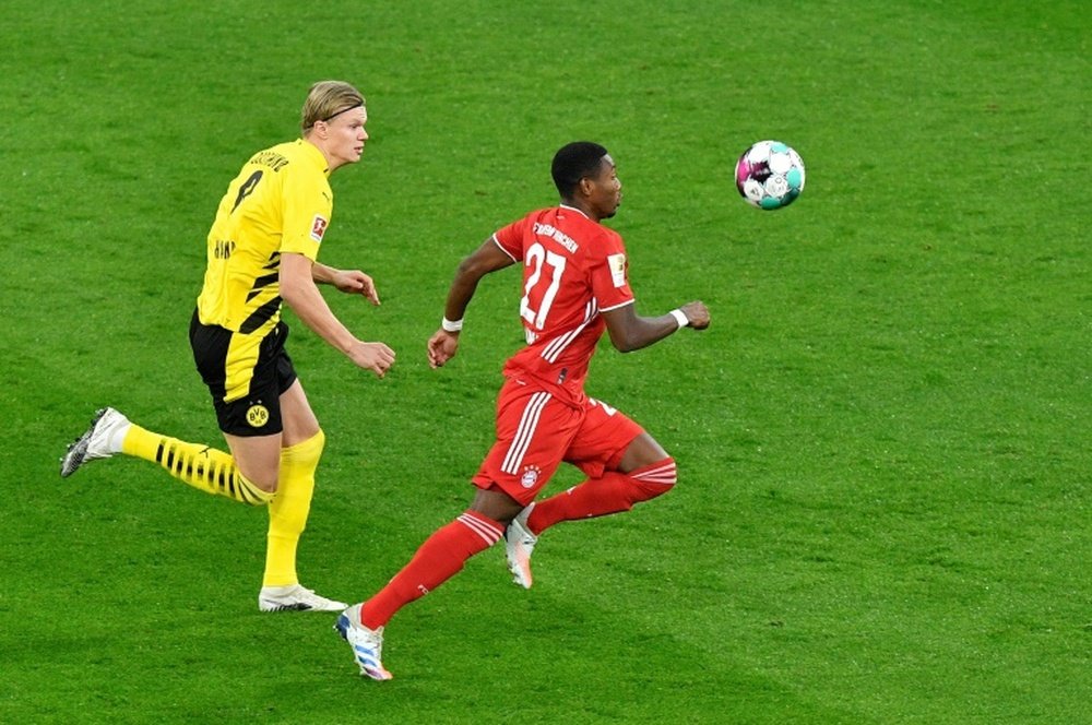 Alaba no renovará con el Bayern. AFP