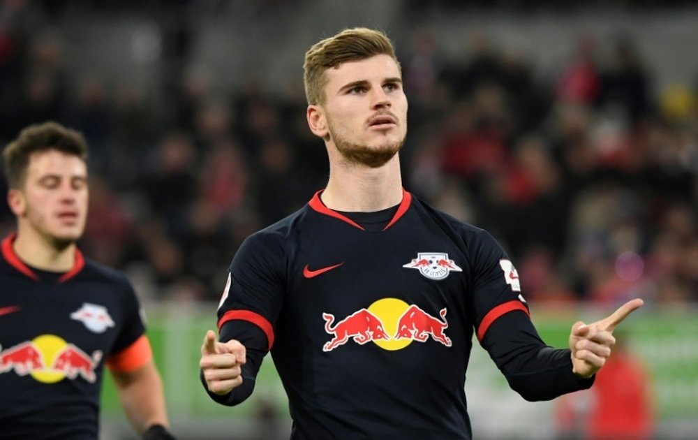 Werner has been linked with Real Madrid. AFP