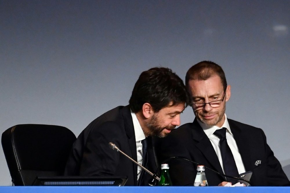 La Juventus abandona la Superliga. AFP