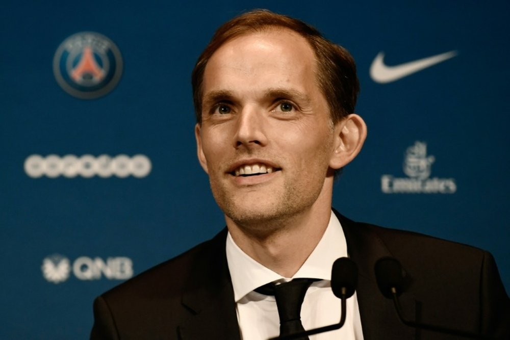 Tuchel, o novo treinador do PSG. AFP