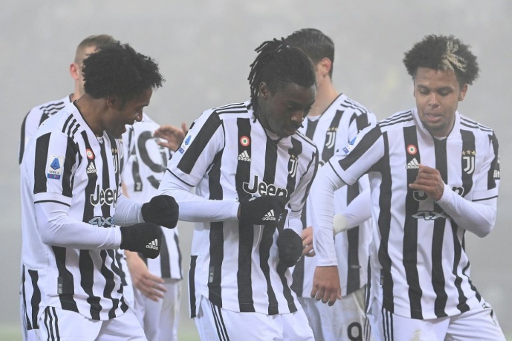 Juventus are looking to sell Moise Kean. AFP