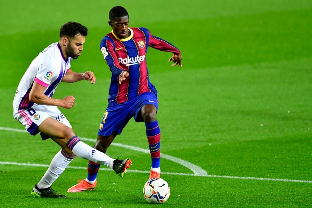 El Newcastle ya trabaja para llevarse a Dembélé. AFP