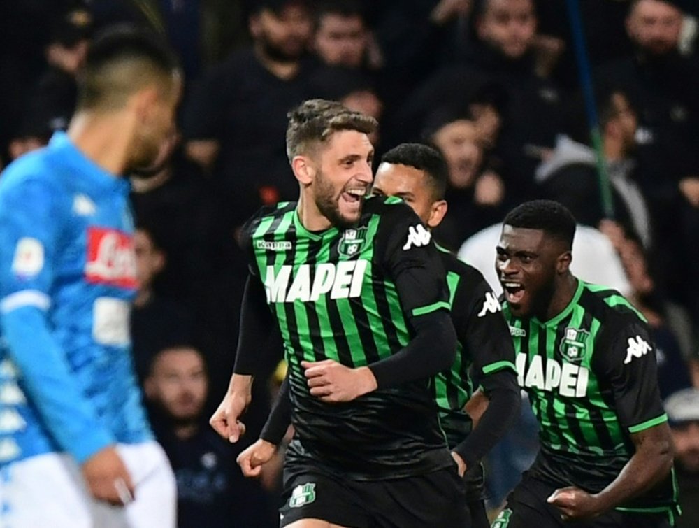 Berardi has been linked with two Italian clubs. AFP