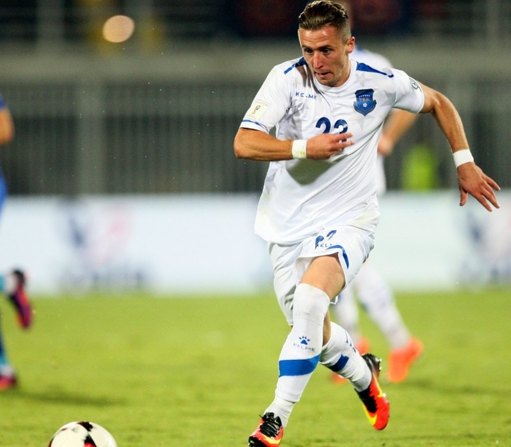Kosovo fue admitido por la UEFA para disputar competiciones europeas. AFP