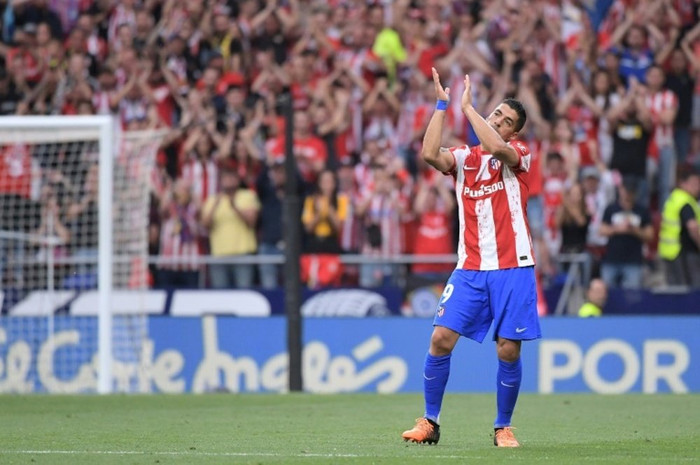 Suarez could return to Barca this summer. AFP