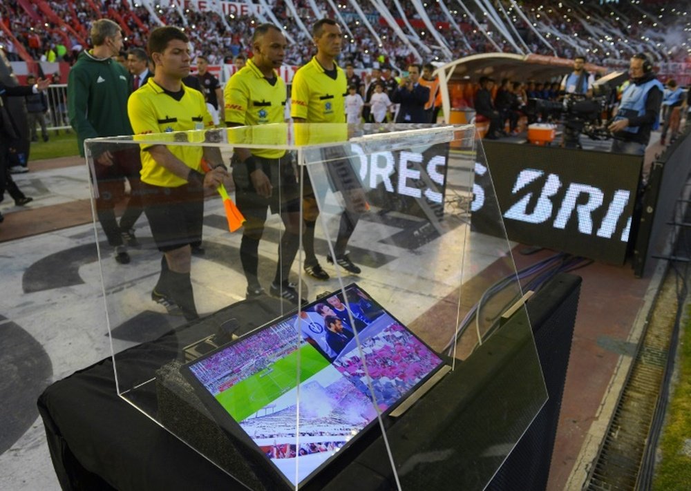 El VAR en la Libertadores... ¡con el Ojo de Halcón! AFP