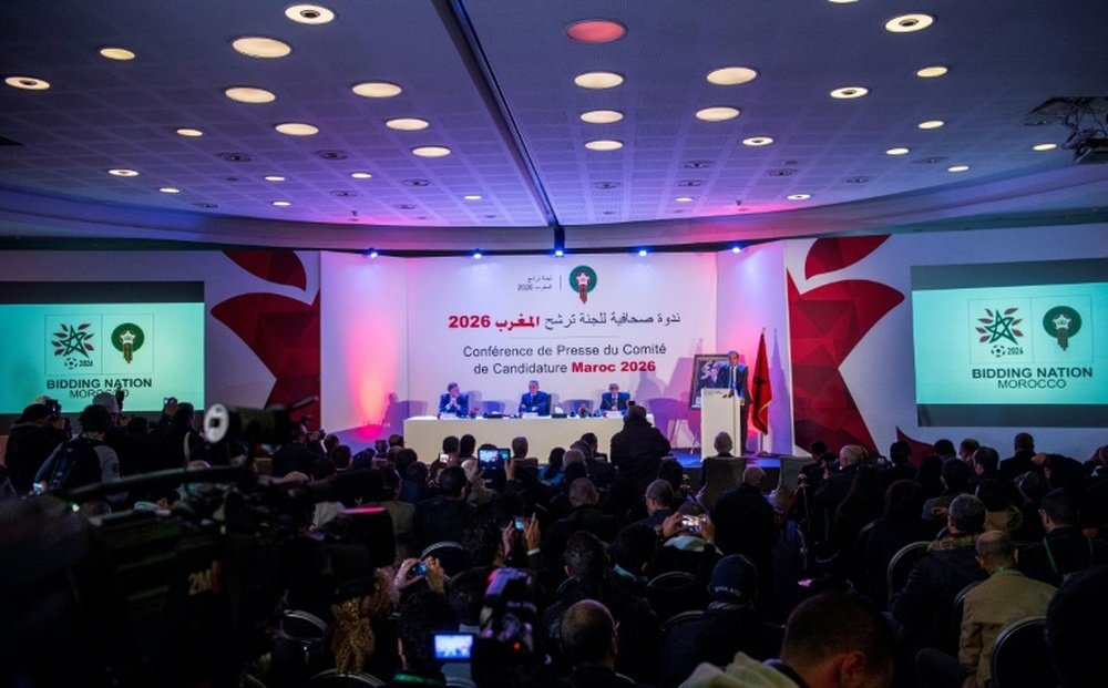 La candidatura marroquí al Mundial de 2026 es optimista. AFP/Archivo