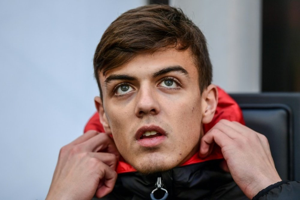 Daniel Maldini prêté à Monza par l'AC Milan. Afp