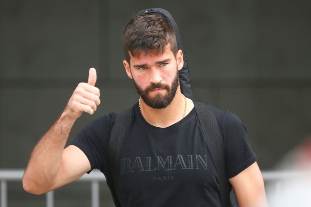 Perotti believes Alisson will be a big loss to Roma. AFP