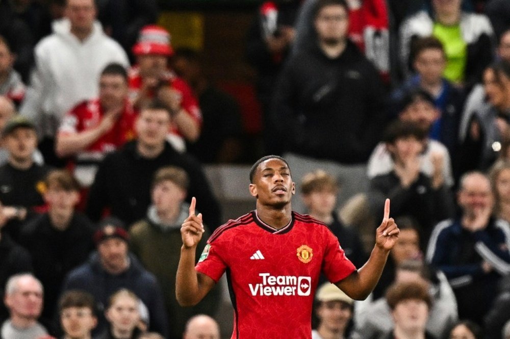 Martial on verge of joining Monterrey. AFP