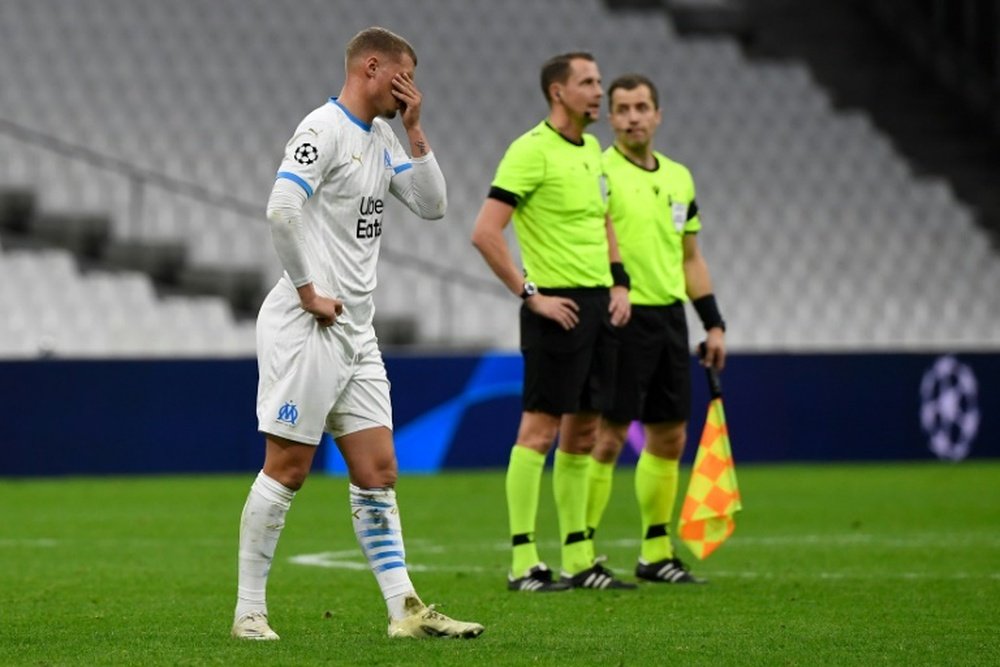 L'Olympique de Marseille se tourne vers l'Europa League. AFP