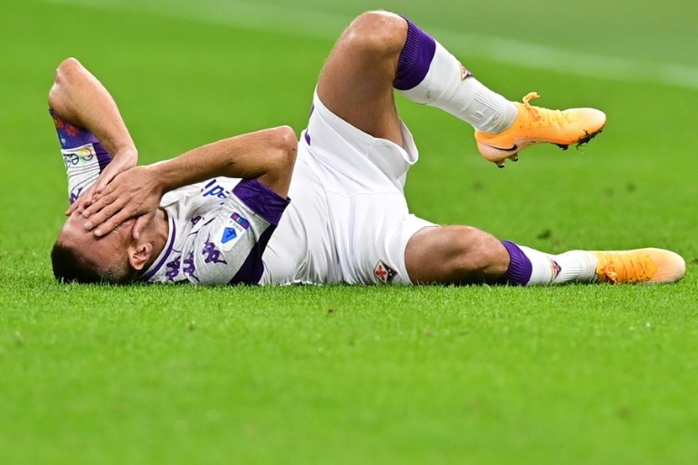 Ribéry, disgustado con la Fiorentina. AFP