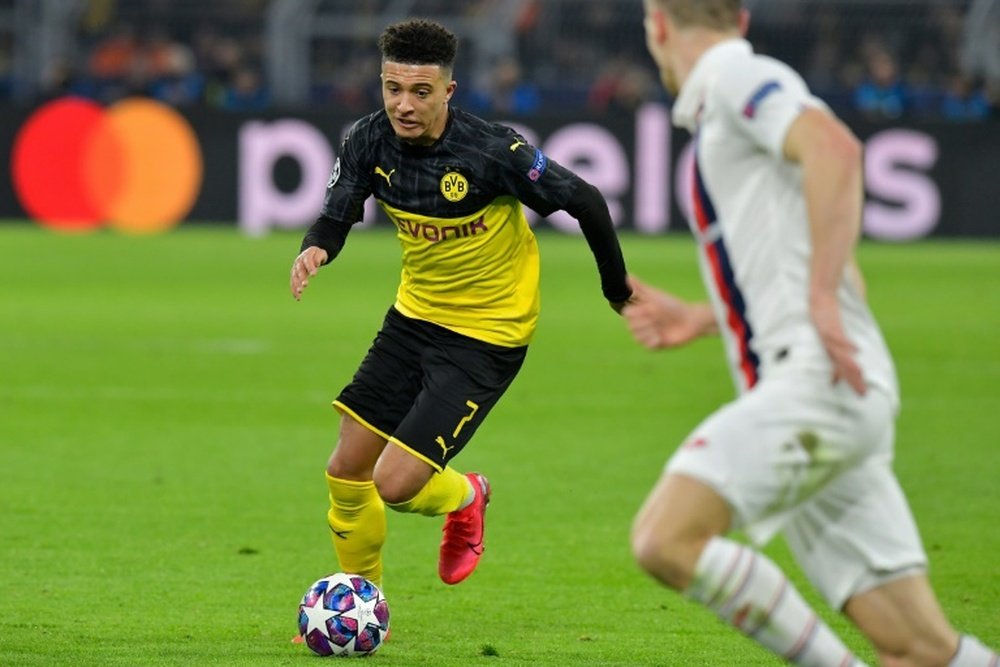 Sancho's time at Dortmund looks it will end soon. AFP