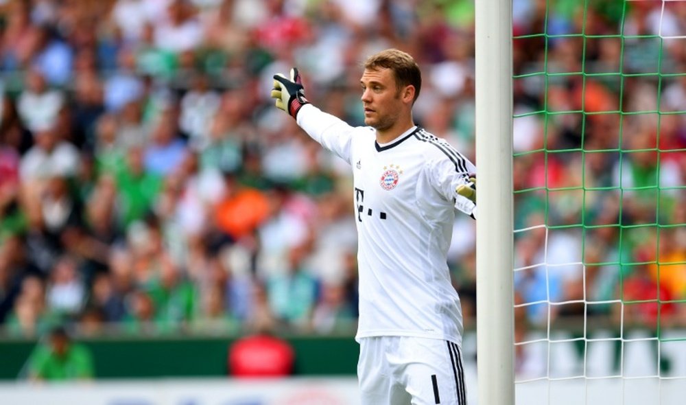 Neuer will miss the game against Schalke. AFP