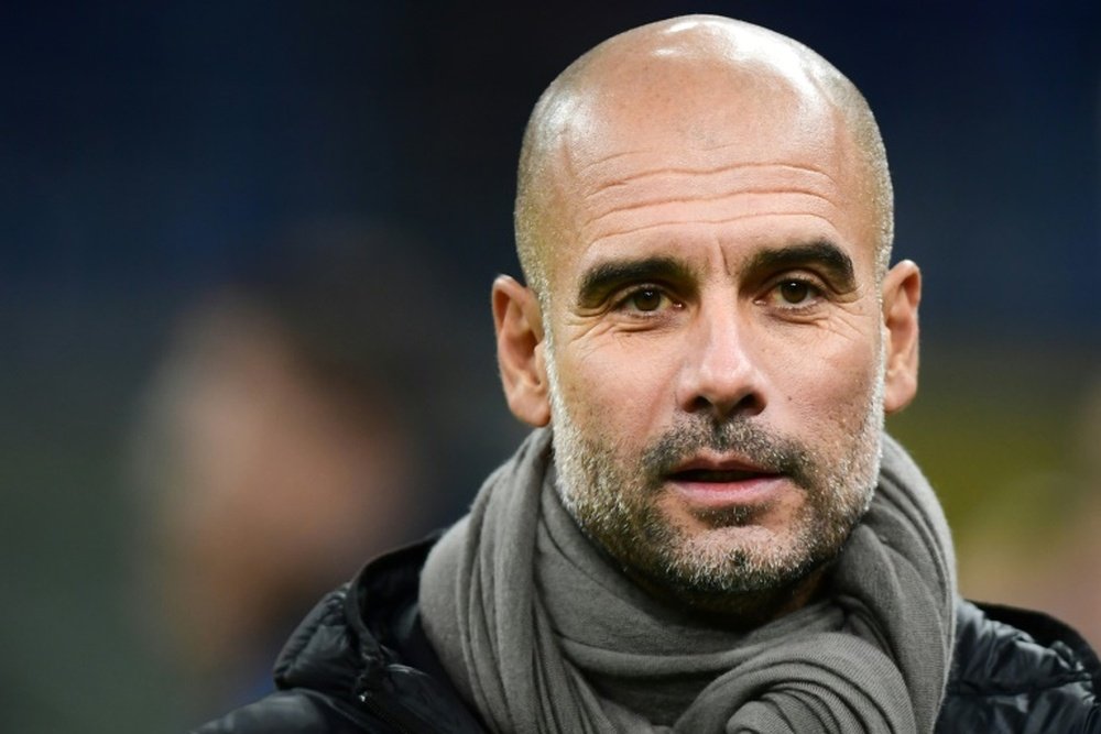 Dudas con el futuro de Guardiola. AFP