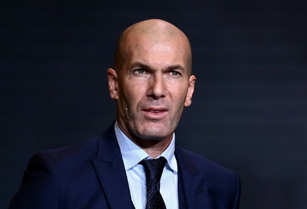 Zidane has been without a team since leaving Real Madrid. AFP