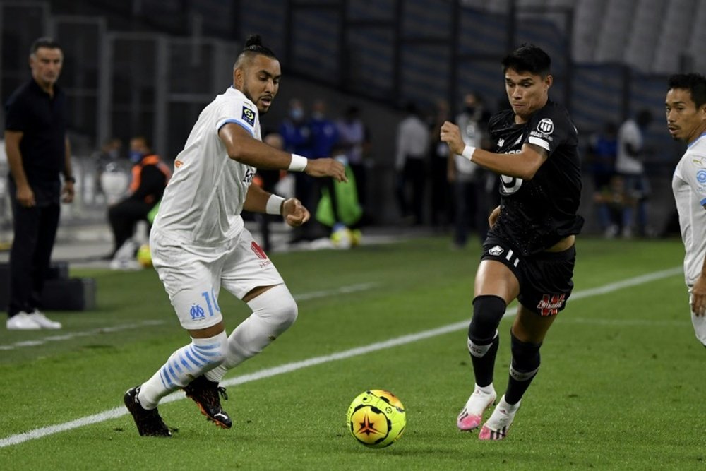 Les compos officielles du match de Ligue 1 entre Lille et Marseille. AFP