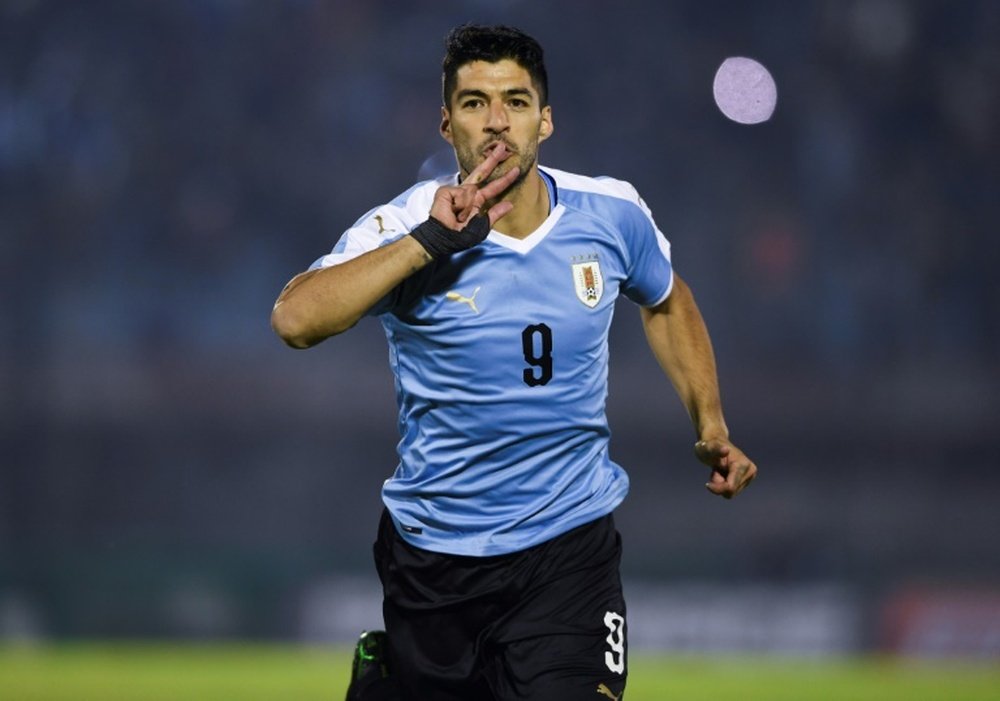 Luis Suárez habló del debut de Uruguay ante Ecuador. AFP