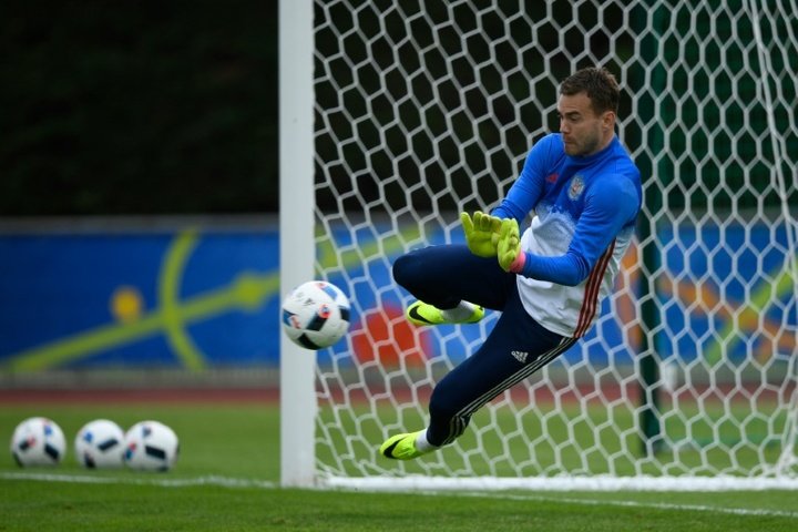 Euro-2016: le Russe Akinfeev, inamovible, pas imperturbable
