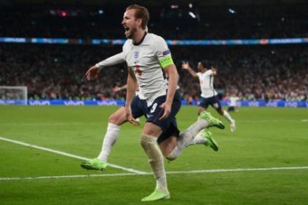 Kane devient le deuxième meilleur buteur de l'histoire de l'Angleterre. AFP