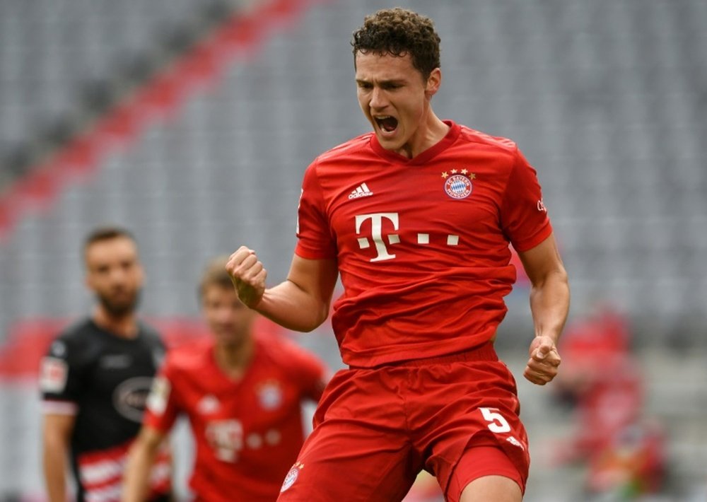 Bayern beat Dusseldorf 5-0. AFP