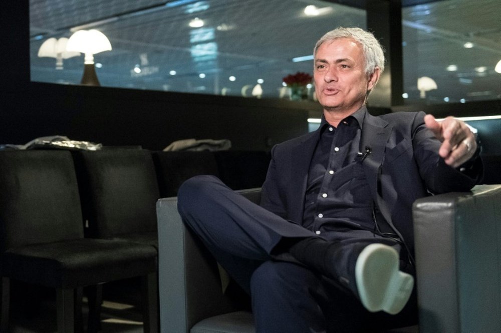 Mourinho spoke of the possibility of working for PSG. AFP