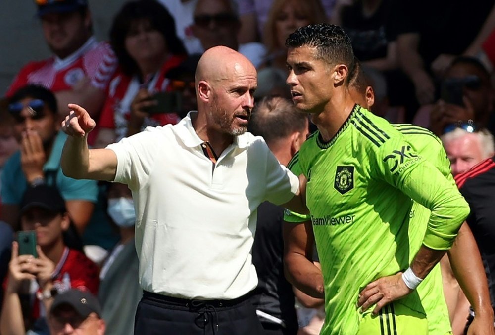 Ronaldo's exit in late 2022 came after a highly publicised fallout. AFP